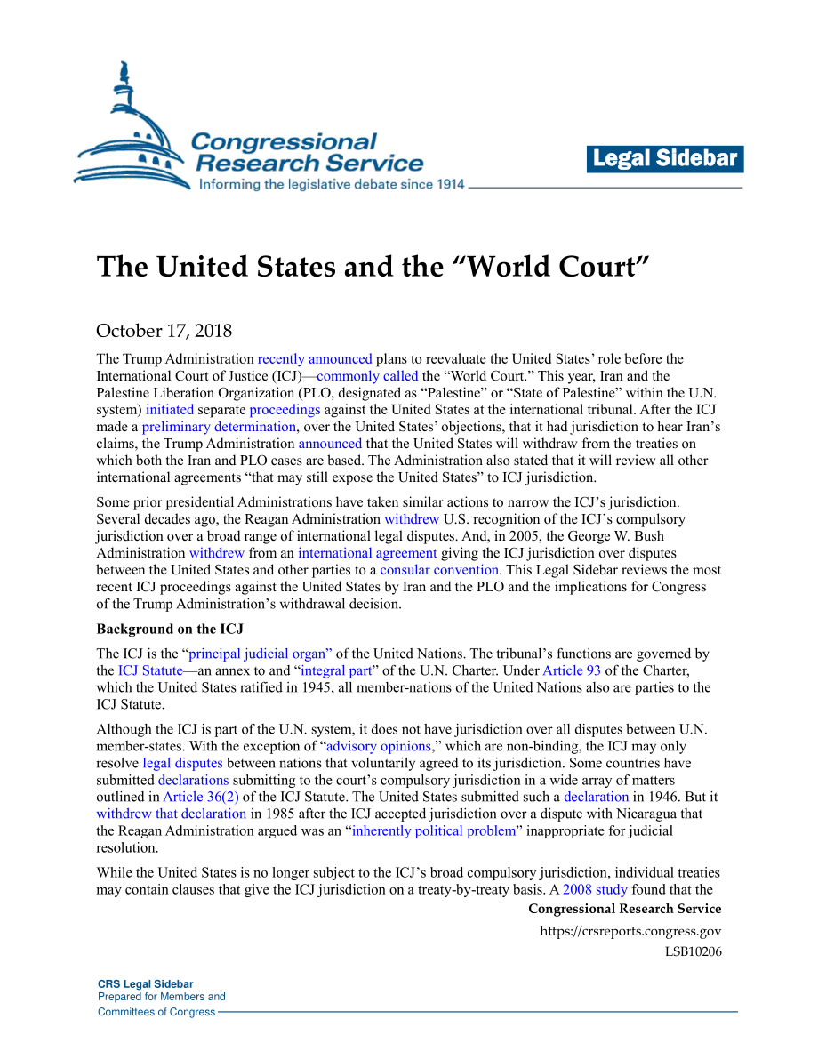[20181017]LSB10206_美国和“世界法院” .pdf_第1页
