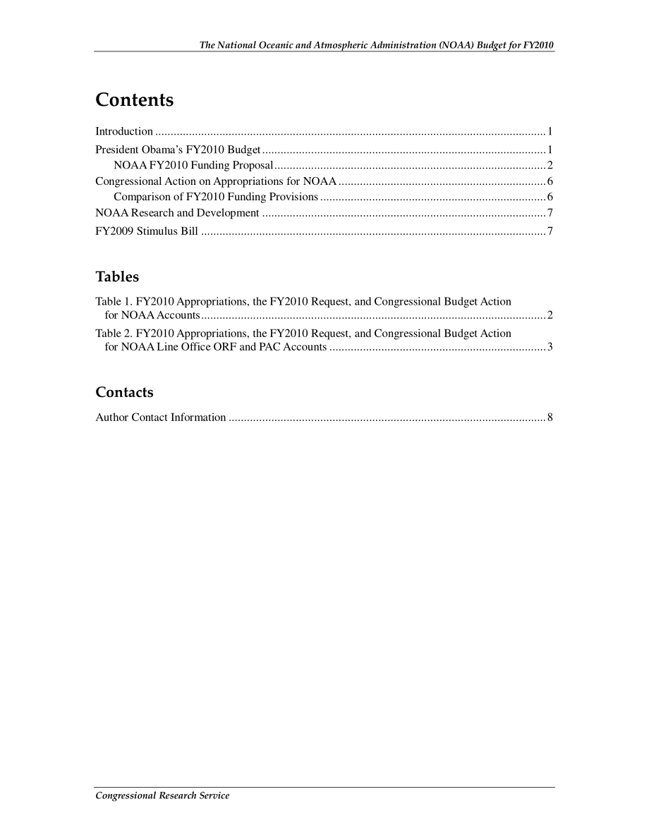 [20100126]R40840_国家海洋和大气管理局（NOAA）2010财年预算.pdf_第3页