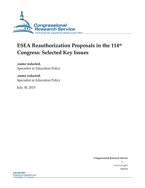 [20150730]R43916_第114届大会ESEA重新授权提案：选定的关键问题.pdf