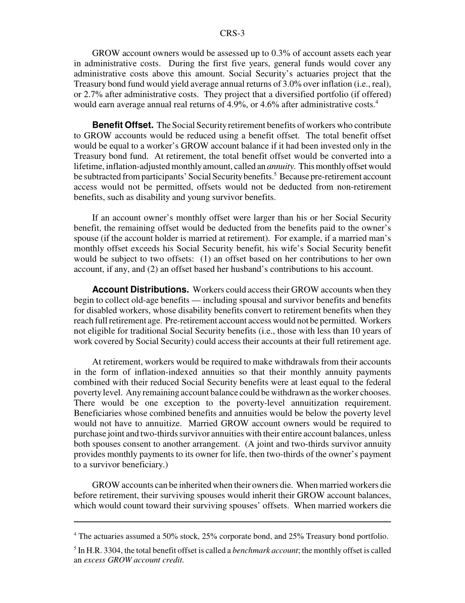 [20050922]RS22278_社会保障改革：《2005年工人实际所有权增长（增长）法案》H.R.3304.pdf_第3页