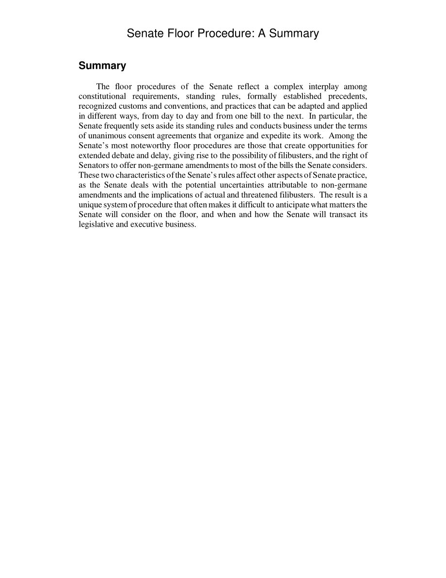 [20010112]97-368GOV_参议院发言程序：摘要.pdf_第2页