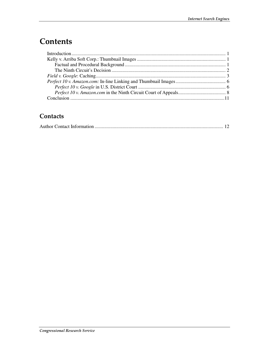 [20080128]RL33810_Internet搜索引擎：版权在复制和公共展示权中的“合理使用”.pdf_第3页