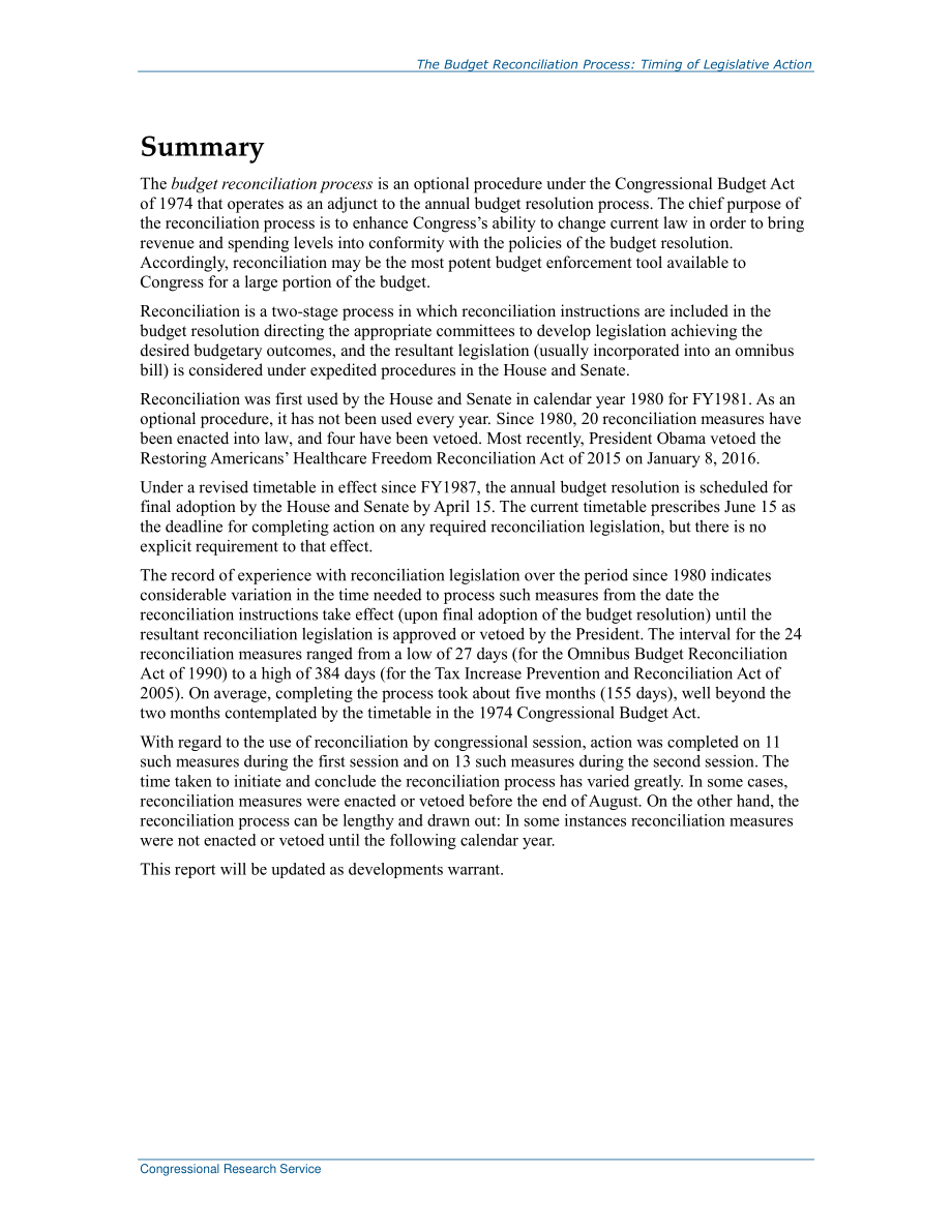 [20160223]RL30458_预算对账流程：立法行动的时间安排.pdf_第2页