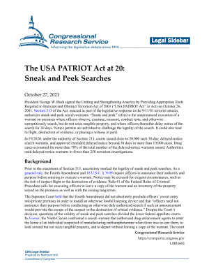 [20211027]LSB10652_《美国爱国者法案》第20条：偷窥和偷窥搜索.pdf