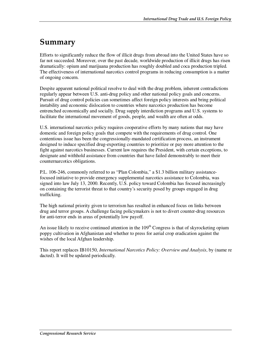 [20061106]RL33582_国际毒品贸易与美国外交政策.pdf_第2页