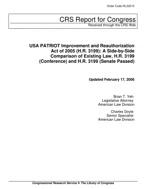 [20060217]RL33210_2005年《美国爱国者改进和再授权法案》（H.R.3199) H.R.对现行法律的并列比较.3199（会议）和H.R.3199（参议院通过）.pdf