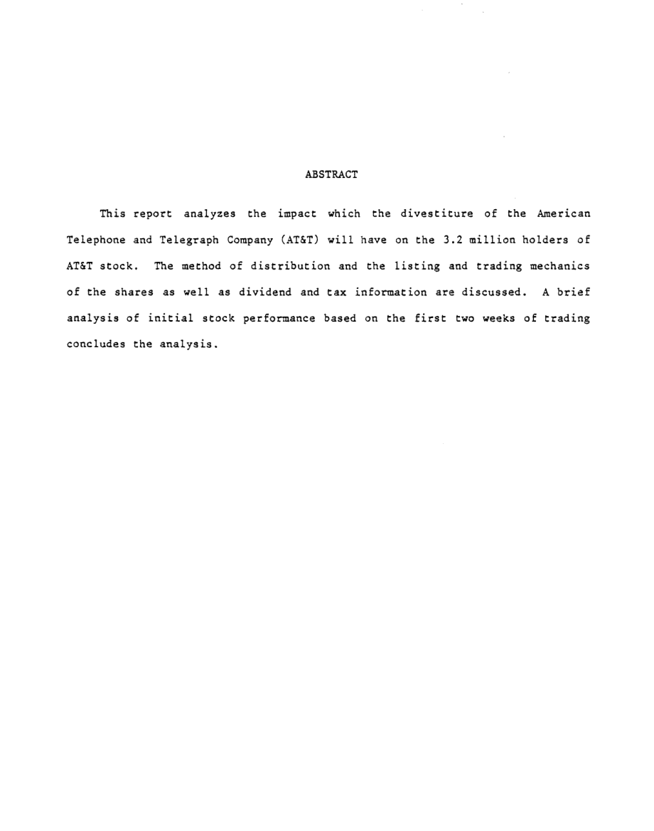 [19831207]83-221E_剥离美国电话电报公司：对股东的影响.pdf_第3页