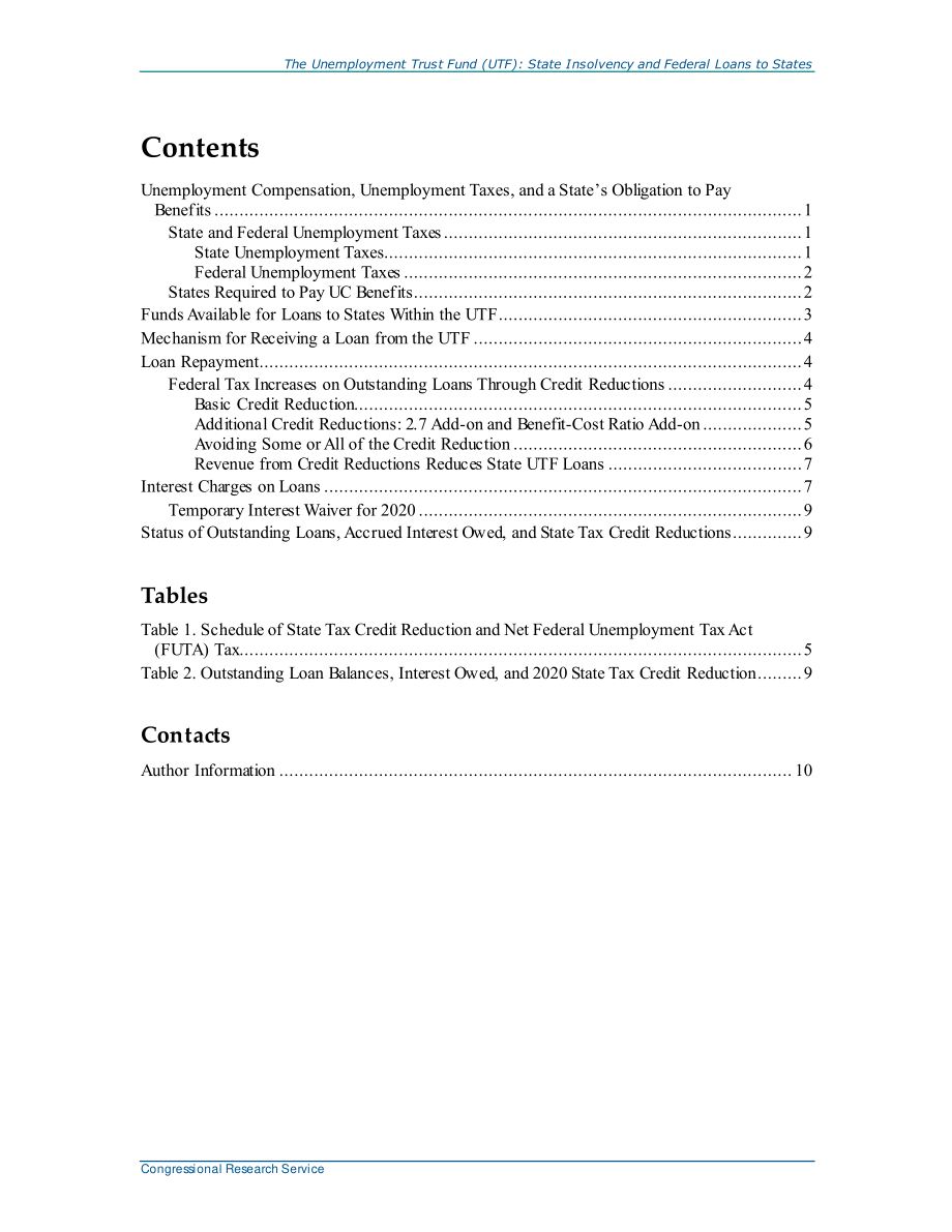 [20201201]RS22954_失业信托基金（UTF）：州破产和联邦对州贷款.pdf_第3页