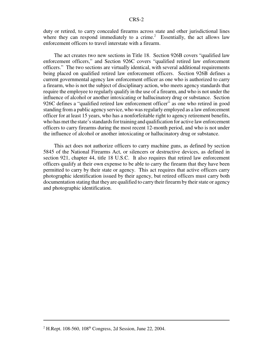 [20060614]RS22456_2004年执法人员安全法.pdf_第2页