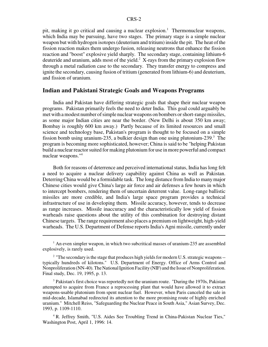 [19960717]96-631_印度和巴基斯坦的核试验？潜在的禁试风险和技术效益.pdf_第2页