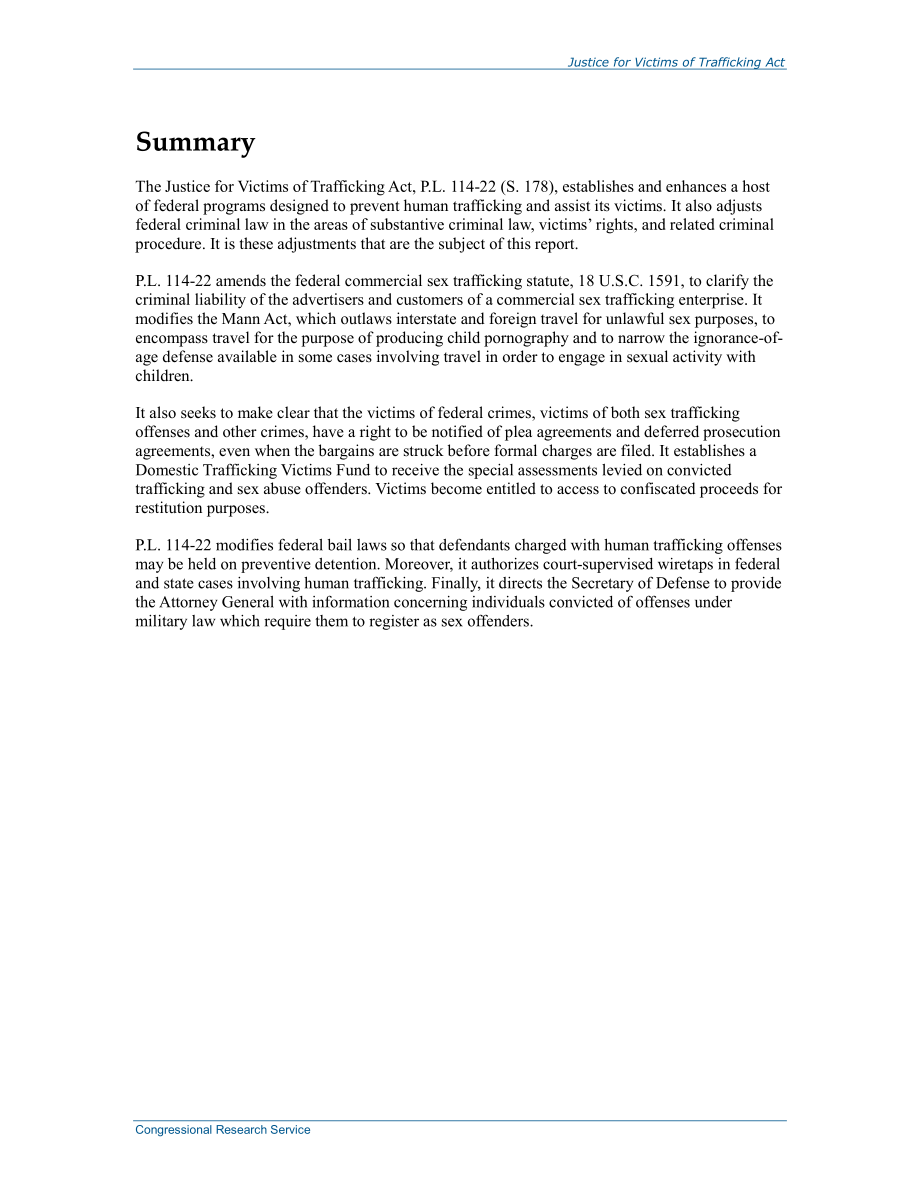 [20150609]R44064_《为贩运人口受害者伸张正义法》：对《中华人民共和国刑法》条款的法律分析114-22.pdf_第2页