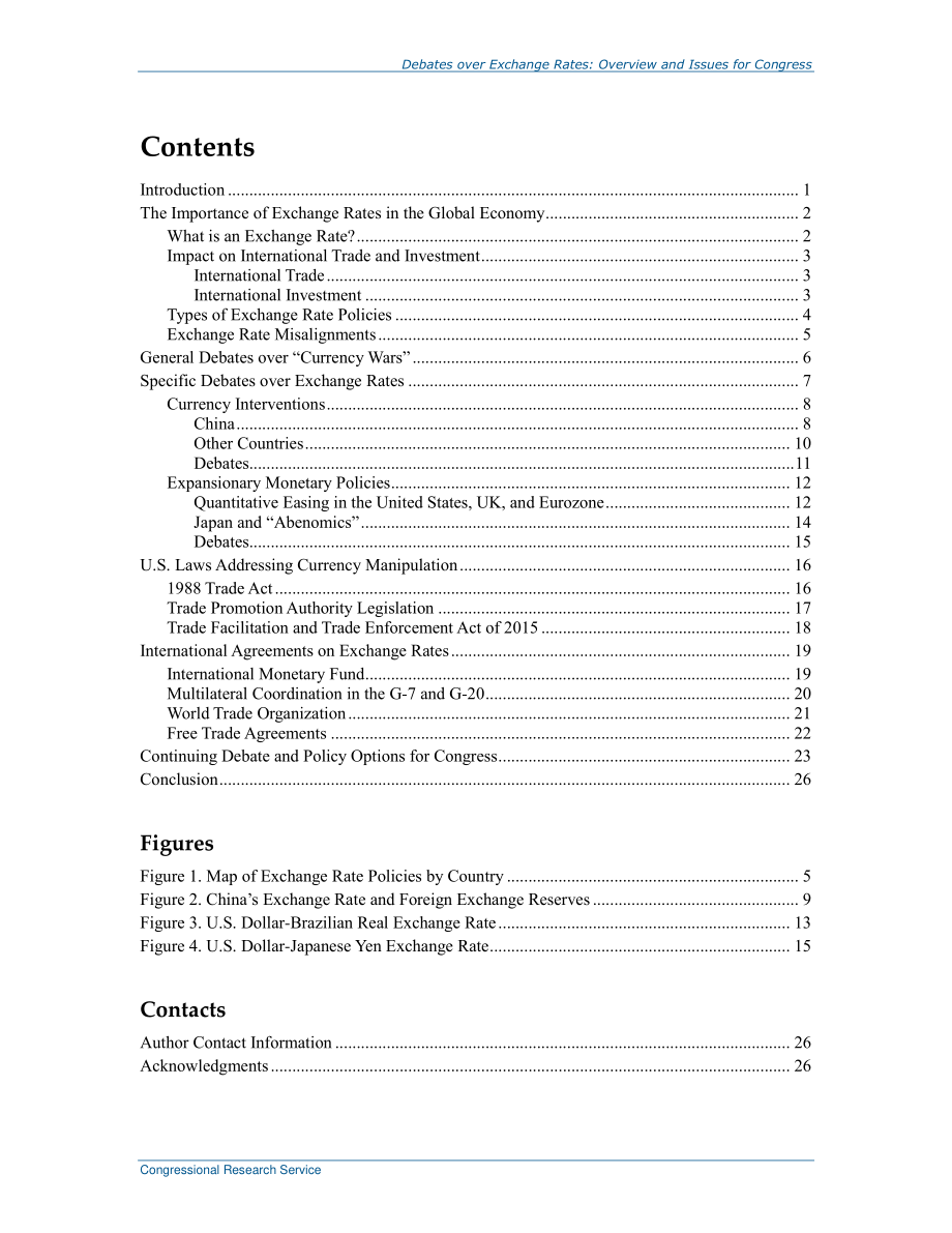 [20180622]R43242_关于汇率的辩论：国会概况和议题.pdf_第3页