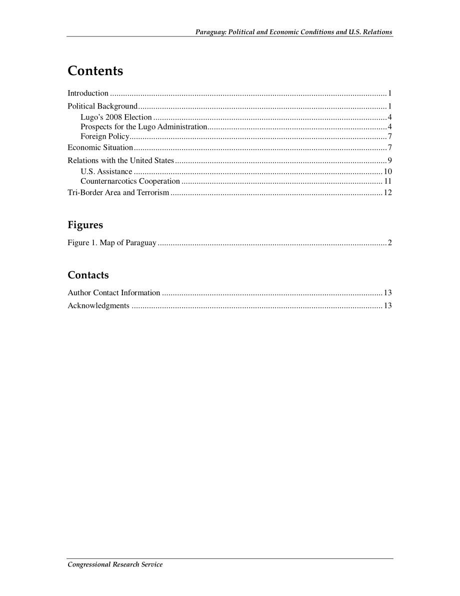 [20100201]R41067_巴拉圭：政治和经济状况与美国关系.pdf_第3页