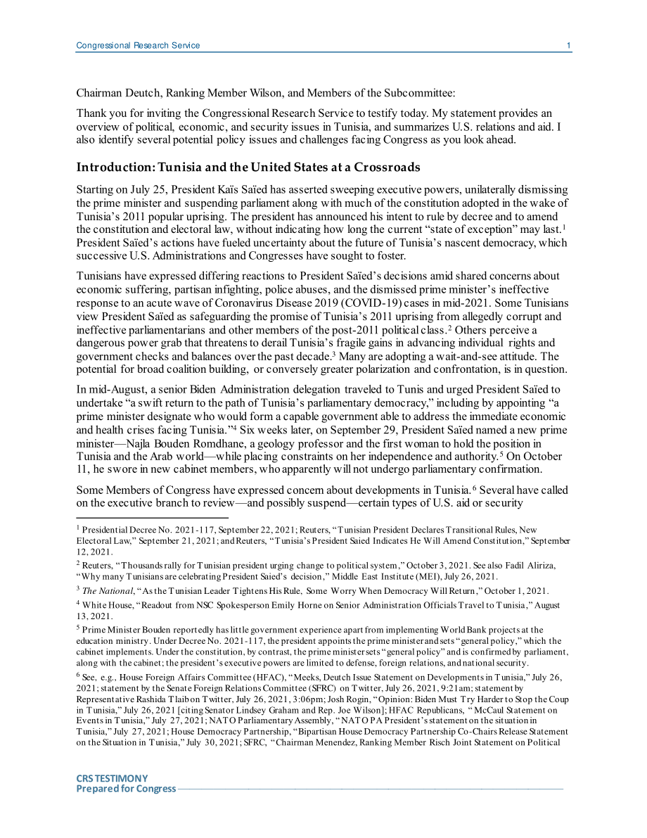 [20211012]TE10068_突尼斯：审查民主状况和美国政策的下一步行动.pdf_第2页