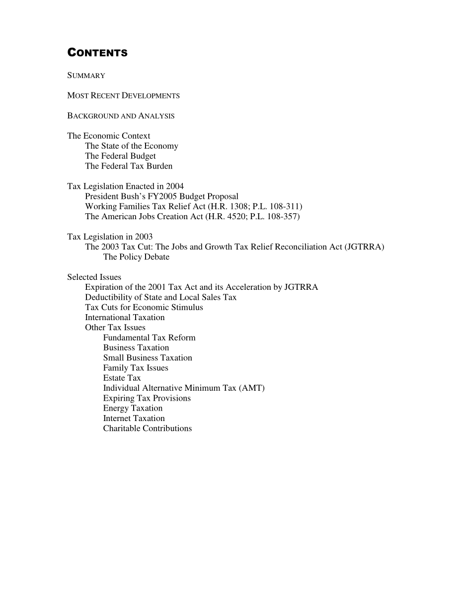 [20041202]IB10110_第108届国会的主要税务问题.pdf_第2页