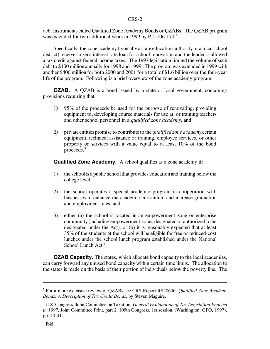 [20010725]RS20699_资助学校改造：合格区学院债券与传统免税债券.pdf_第2页