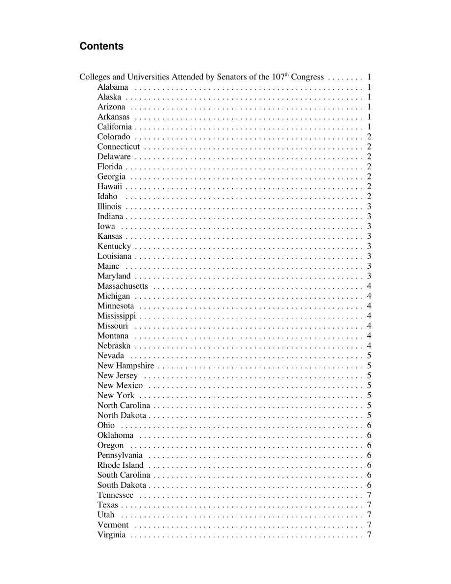 [20020102]RL31234_第107届国会参议员参加的学院和大学.pdf_第3页