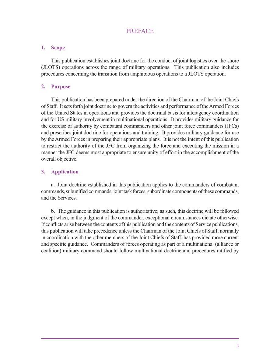 JP 4-01.6_海上联合后勤（JLOTS）[20050805].pdf_第2页