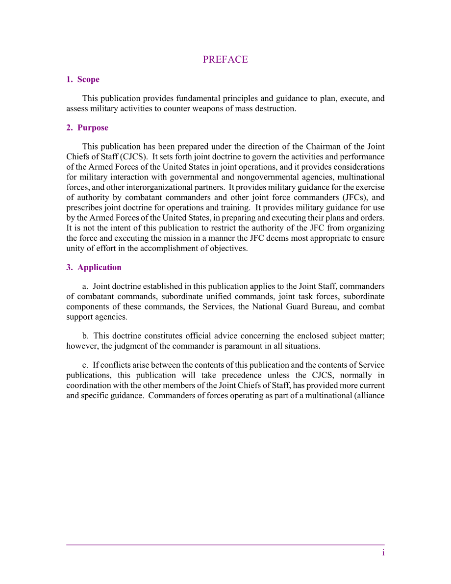 JP 3-40_联合打击大规模杀伤性武器[20191127].pdf_第3页