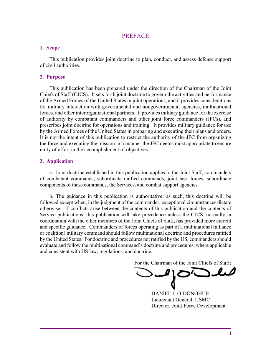 JP 3-28_民事当局的国防支持[20181029].pdf_第3页