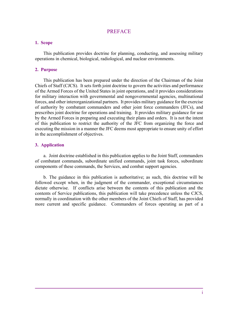 JP 3-11_化学、生物、辐射和核环境中作战[20181029].pdf_第3页