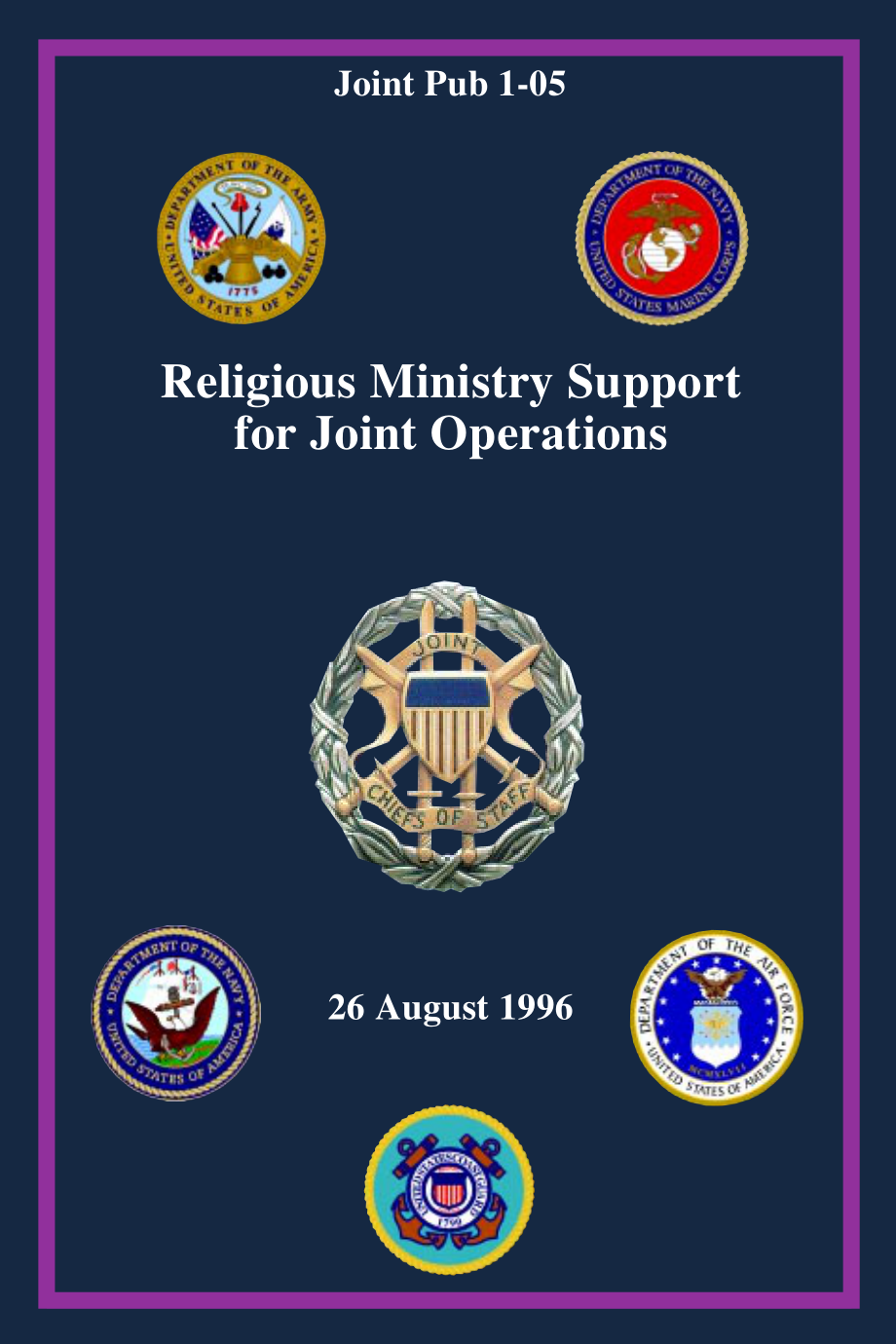 JP 1-05_联合作战宗教部支持[19960826].pdf_第1页