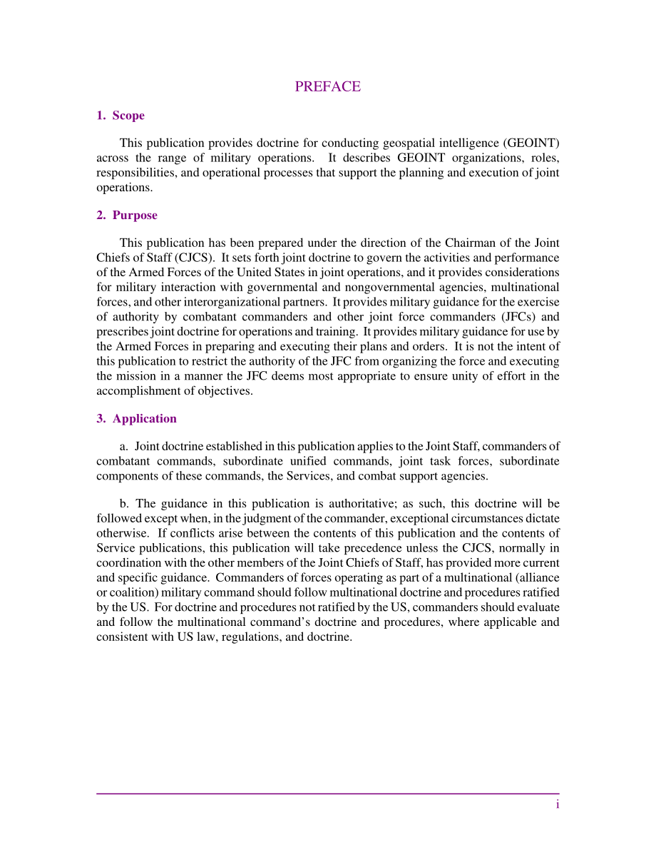 JP 2-03_联合作战中的地理空间情报[20170705].pdf_第3页