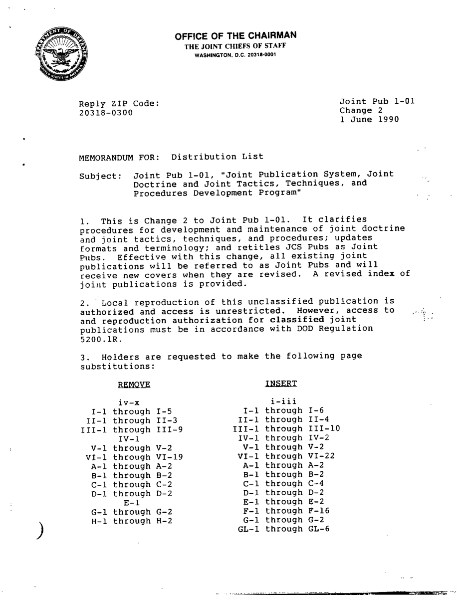JP 1-01_联合出版系统、联合战术、技术和程序开发计划[19880415].pdf_第2页