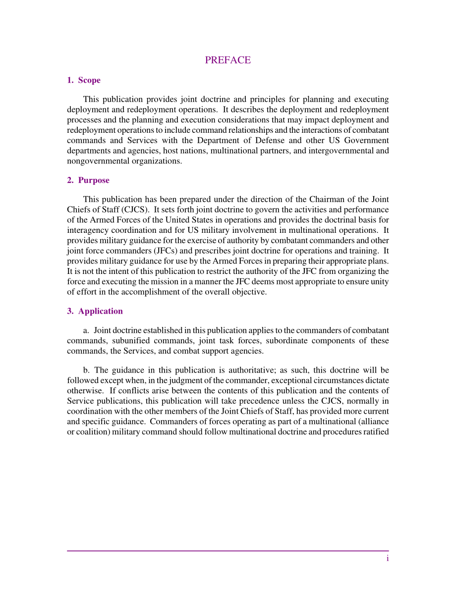 JP 3-35_部署和重新部署作战[20130131].pdf_第3页