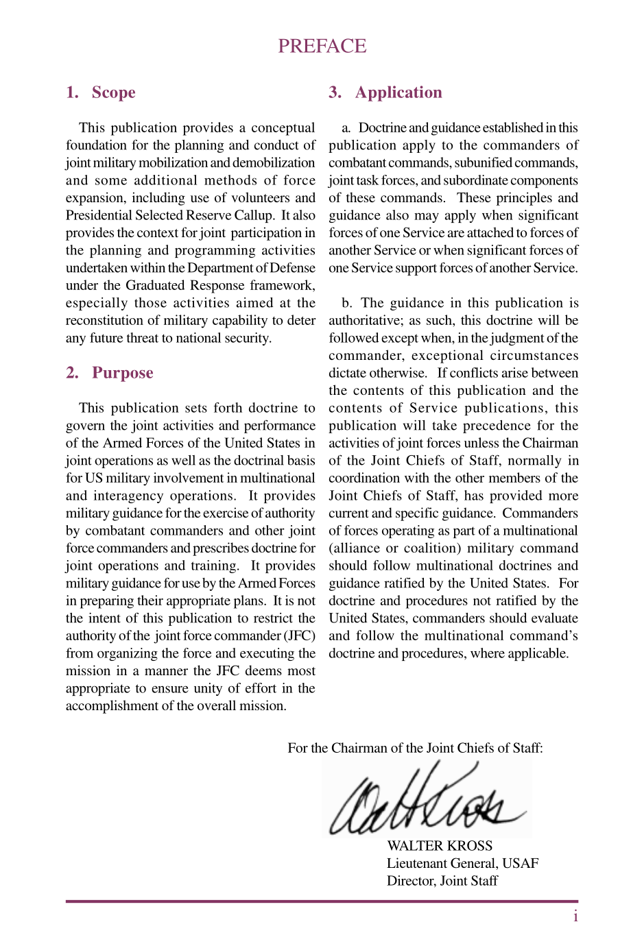 JP 4-05_动员规划联合条令[19950622].pdf_第2页