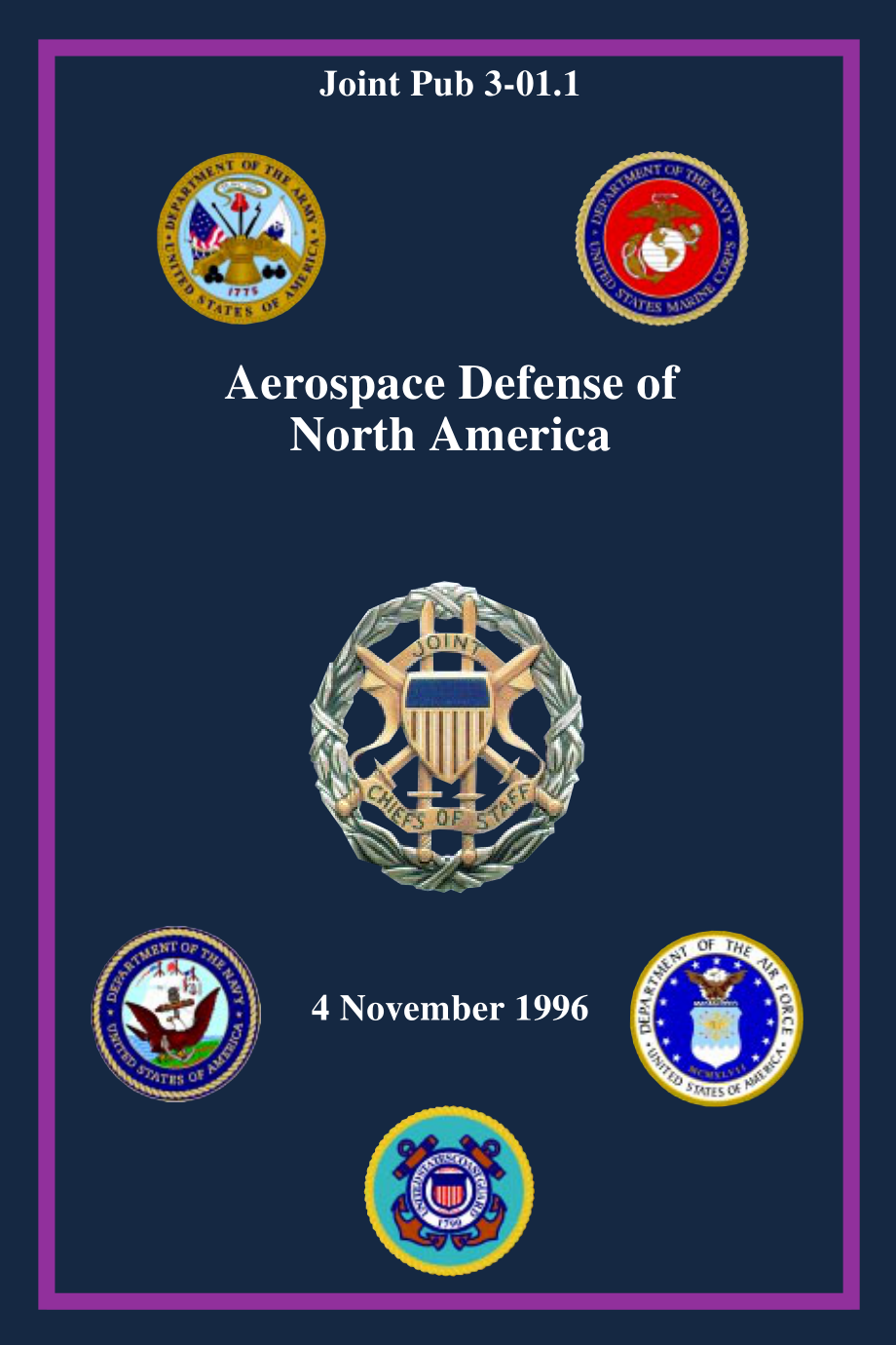 JP 3-01.1_北美航空航天防御[19961104].pdf_第1页