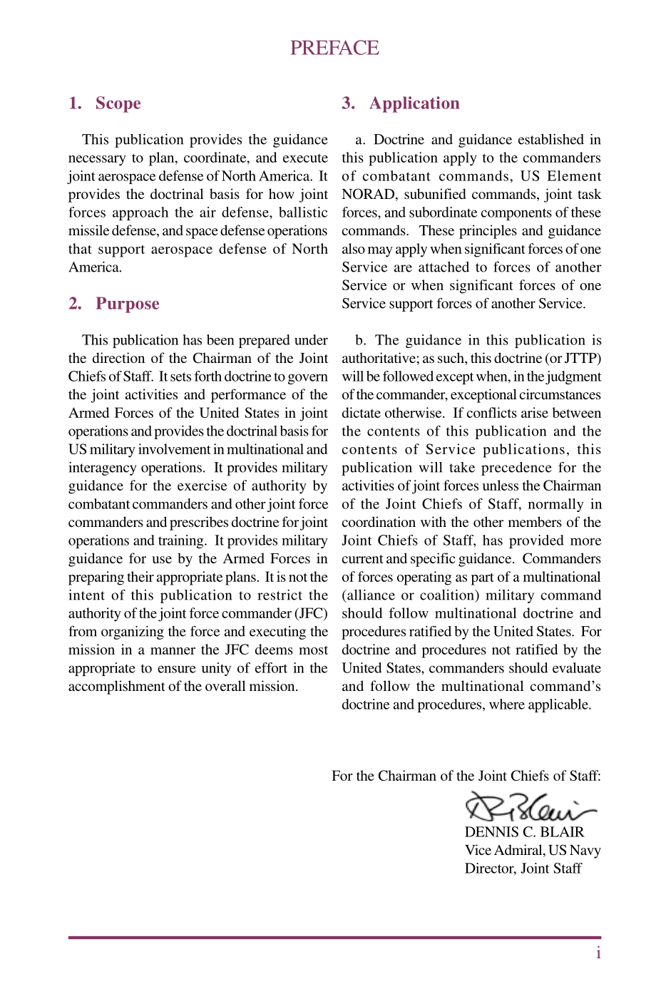 JP 3-01.1_北美航空航天防御[19961104].pdf_第2页