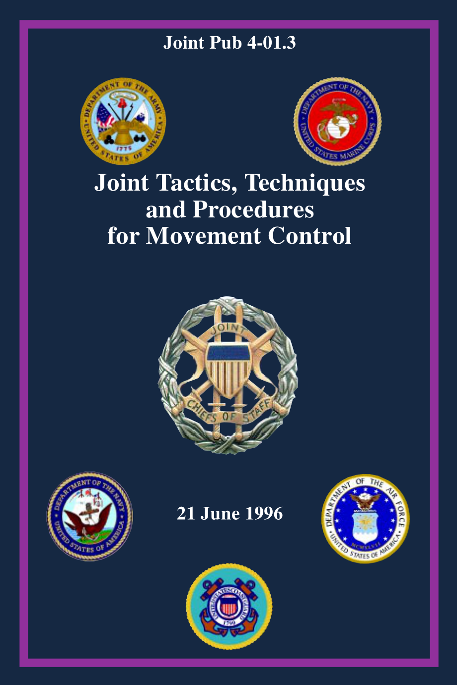 JP 4-01.3_运动控制的联合战术、技术和程序[19960621].pdf_第1页