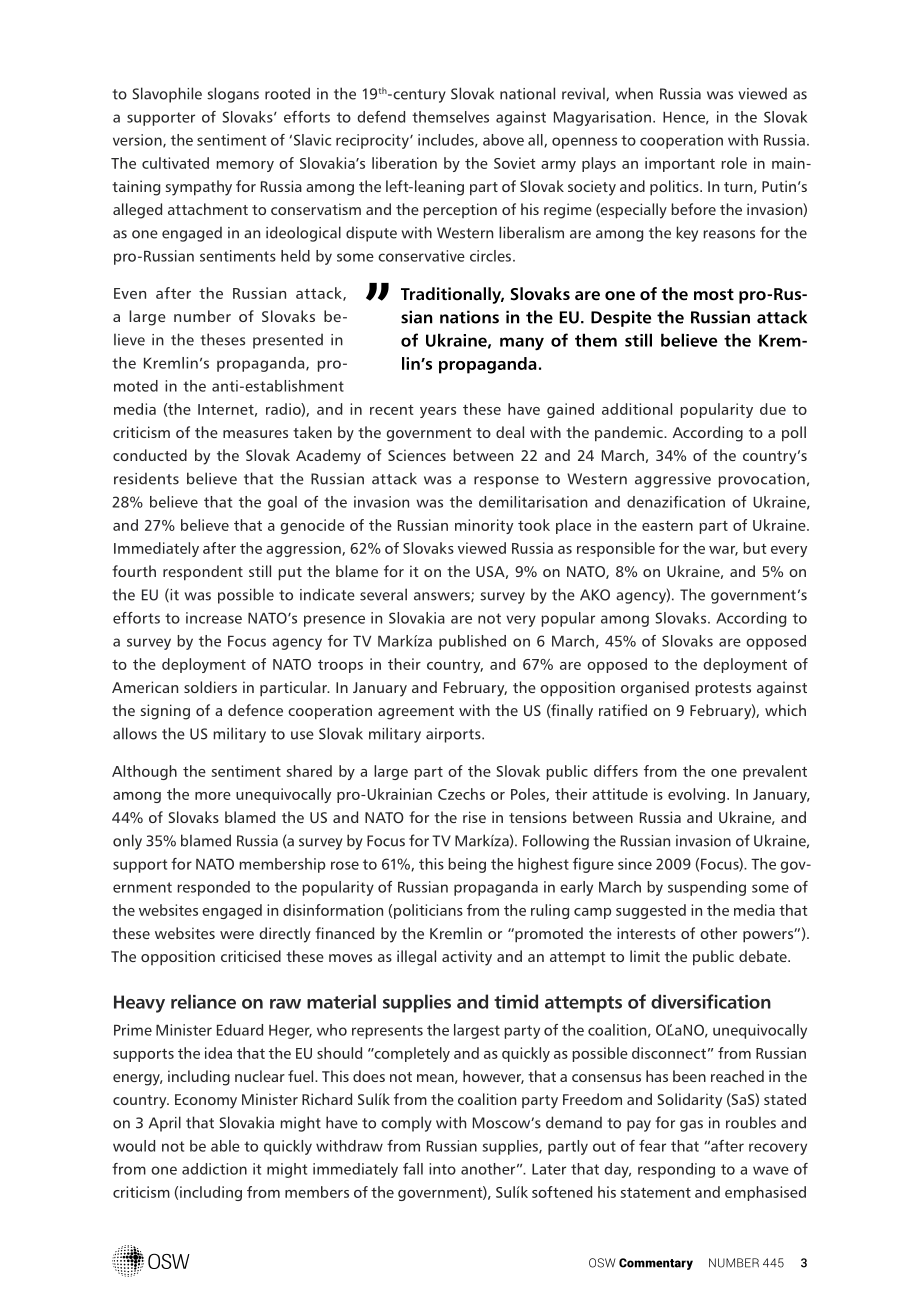 斯洛伐克 俄罗斯入侵乌克兰后的战略困境_第3页