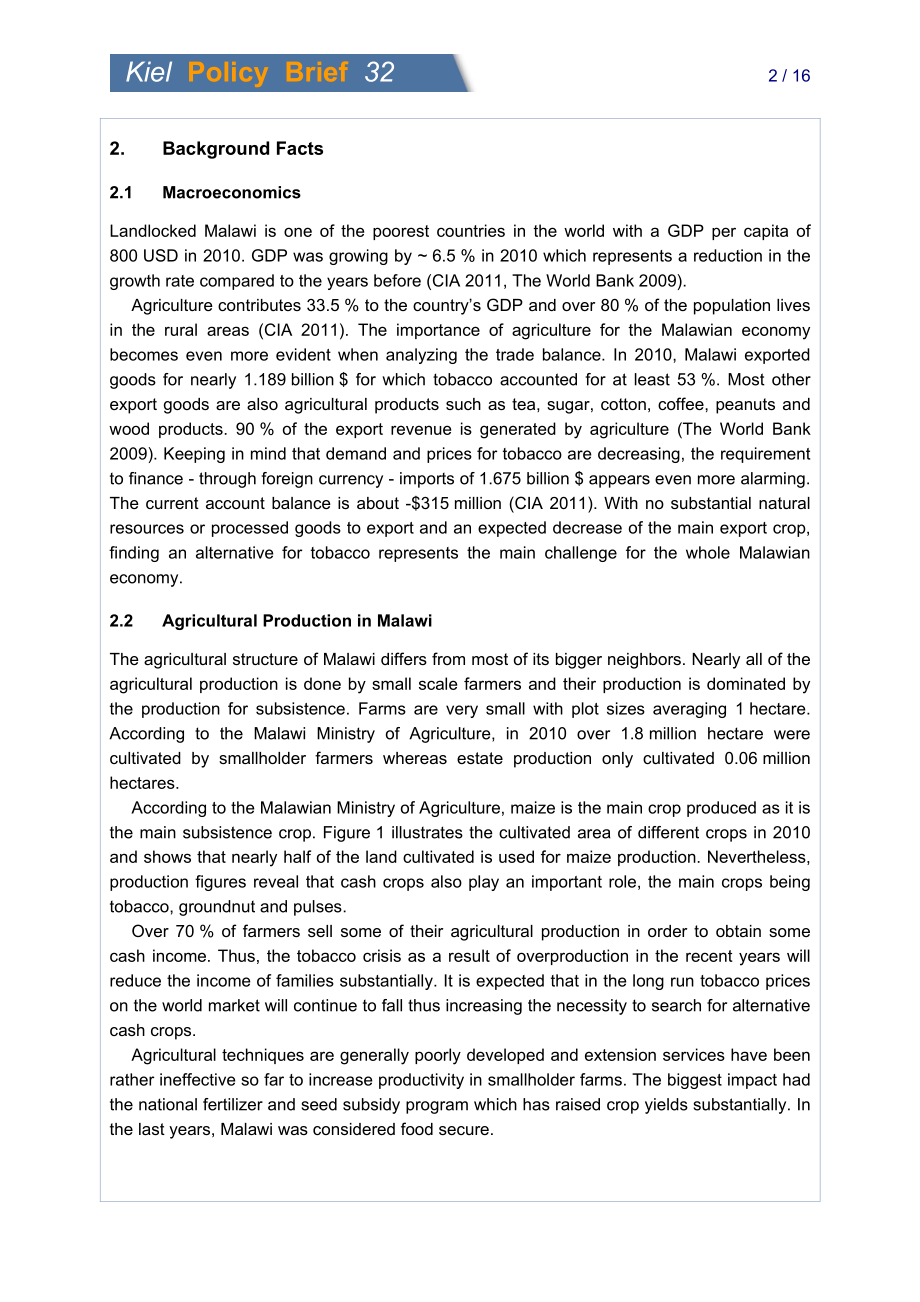 [德国基尔]生物燃料：发展中国家应对高能源价格的最佳对策？以马拉维为例[2011]_第3页