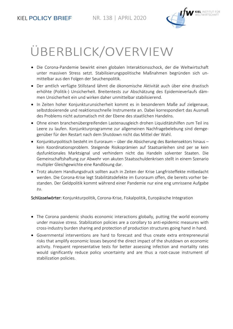 [德国基尔]科罗纳时期的稳定政策[2020]_第2页