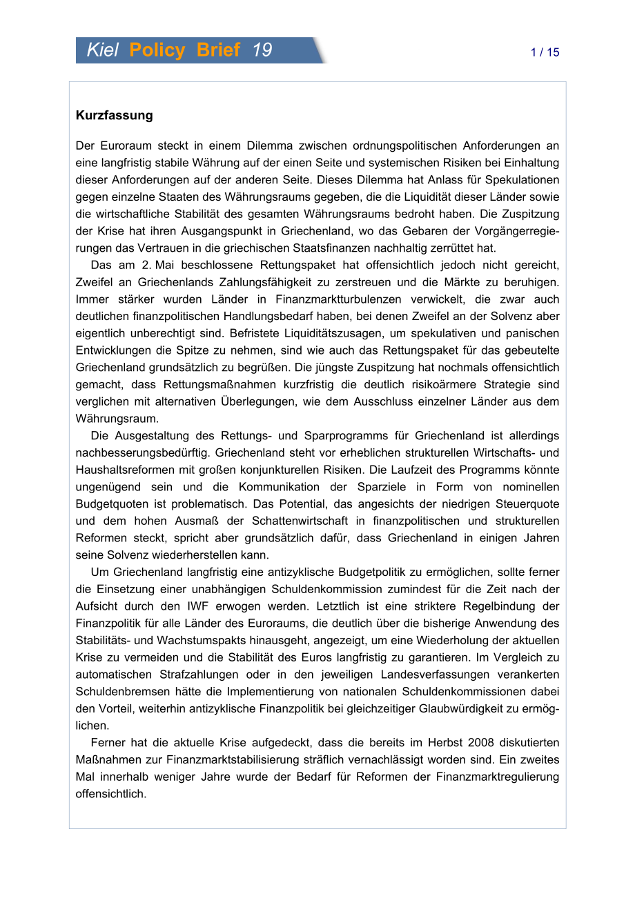 [德国基尔]希腊和欧元还能得救吗？（德文）[2010]_第2页