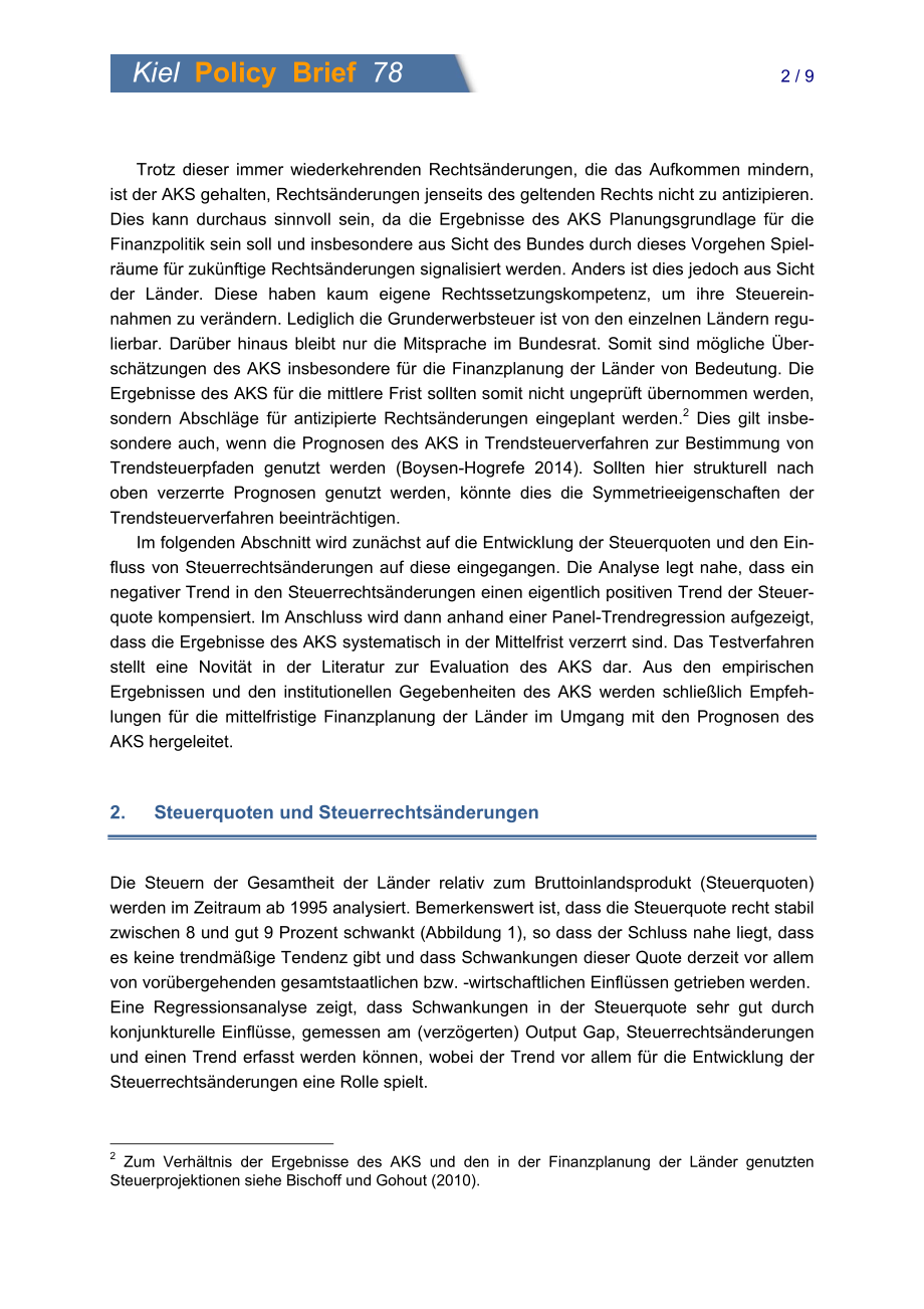 [德国基尔]中期税收估算是否符合联邦各州的财政规划？（德文）[2014]_第3页