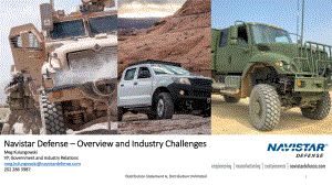 Navistar防务公司 概述和行业挑战