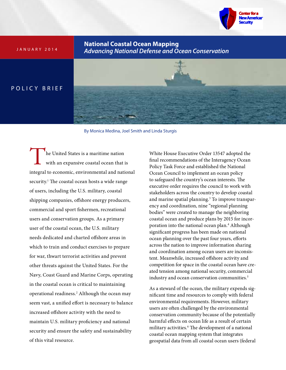 国家沿海海洋制图 推进国防和海洋保护[报告].pdf_第1页