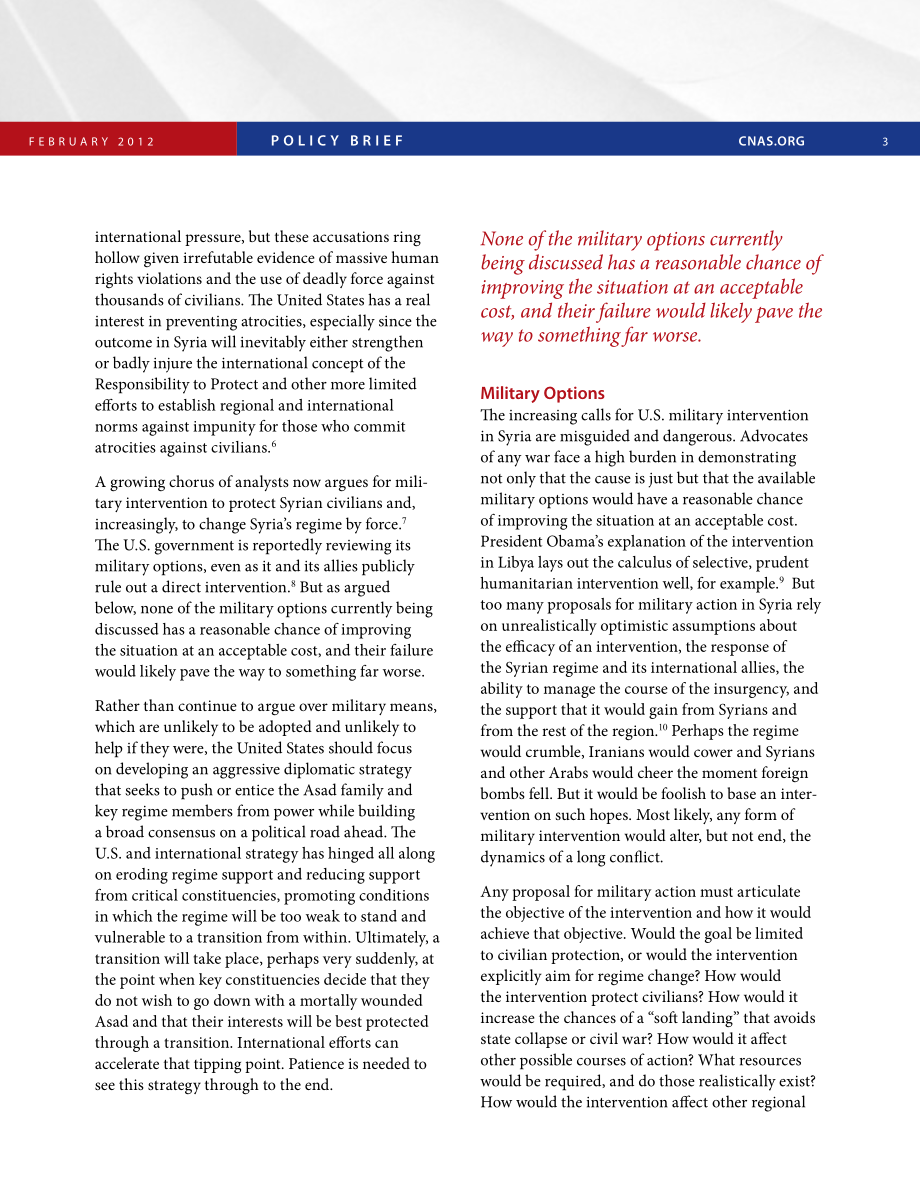 压力不是战争 务实和原则性的对叙利亚政策[20120221].pdf_第3页