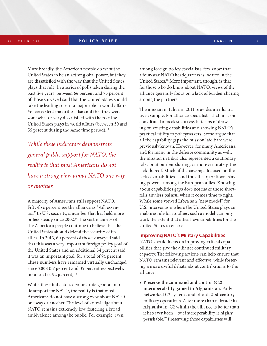 北约事务 确保联盟对美国的价值[20131004].pdf_第3页