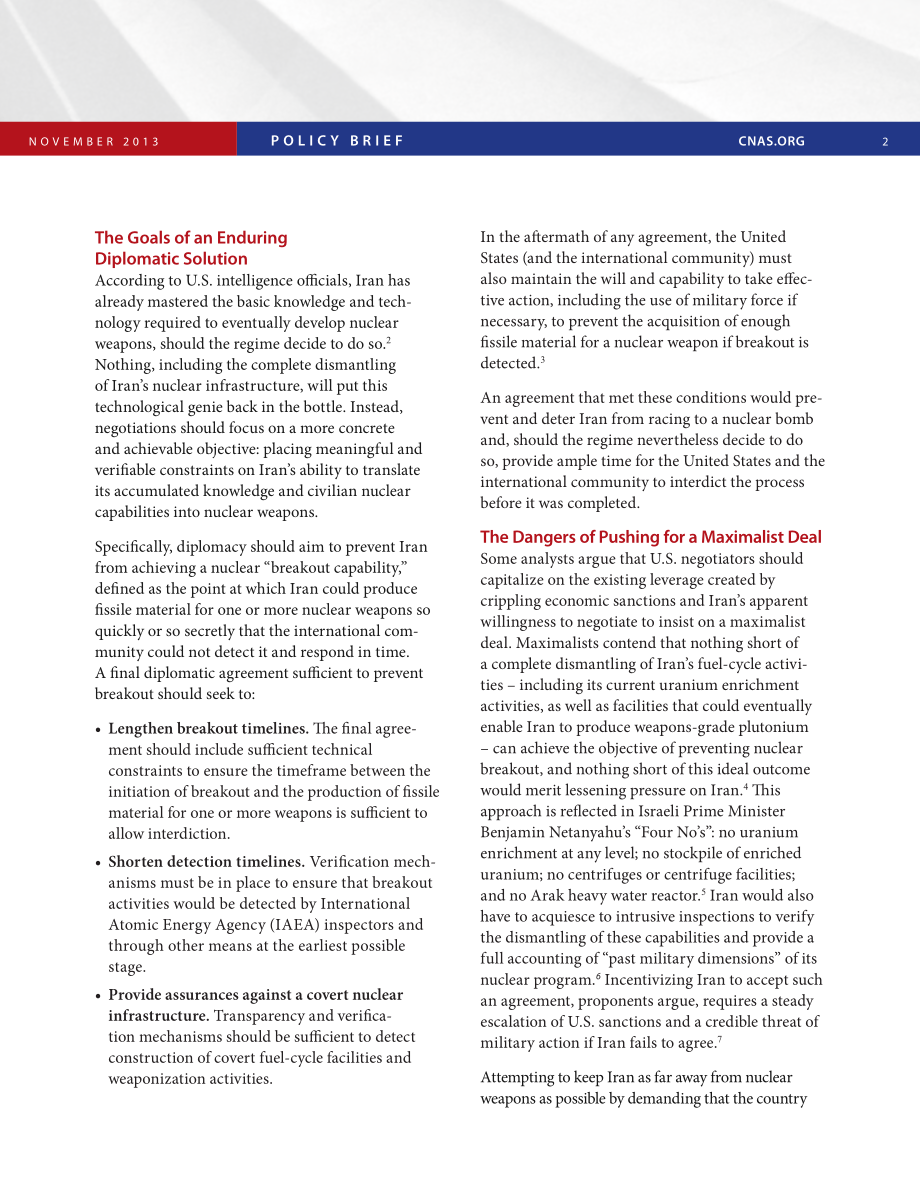 拐点 持久外交解决伊朗核挑战的要求[20131115].pdf_第2页