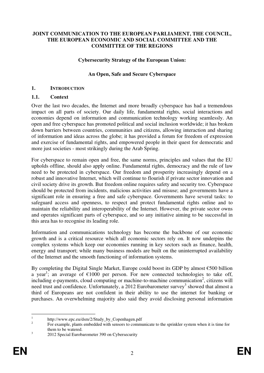 欧盟网络安全战略2013.pdf_第2页