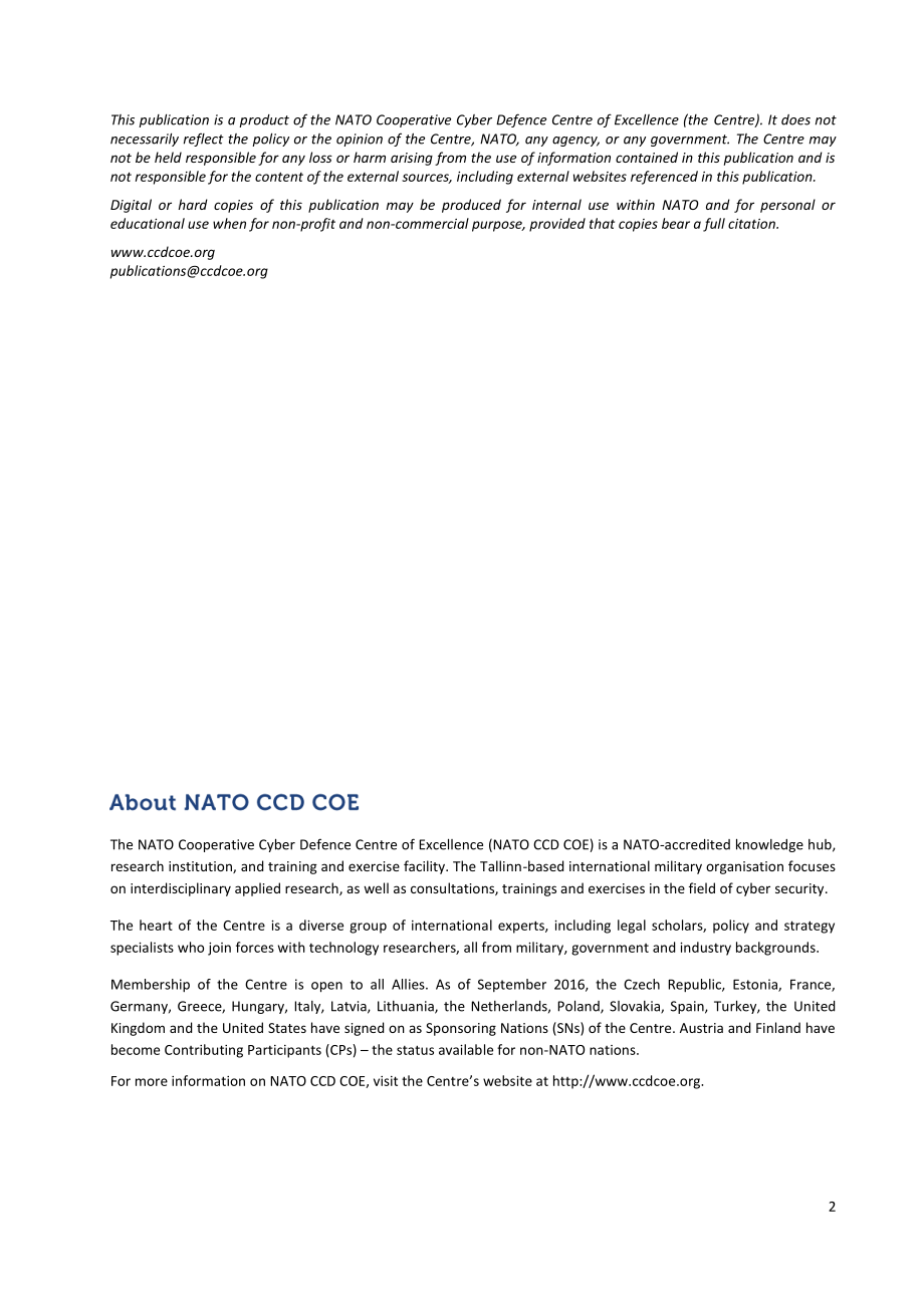 北约关于中国网络安全研究报告2016CS_organisation_CHINA_092016_FINAL.pdf_第2页