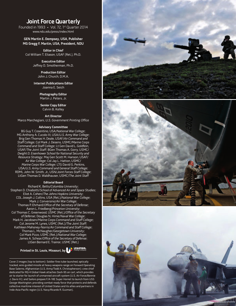 联合部队季刊 JFQ-72.pdf_第2页