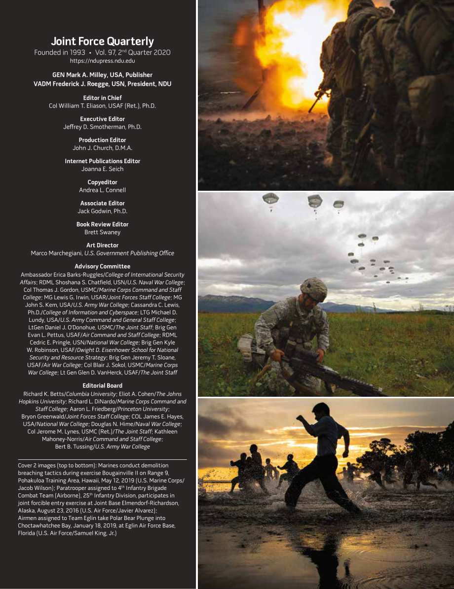 联合部队季刊 JFQ-97.pdf_第2页