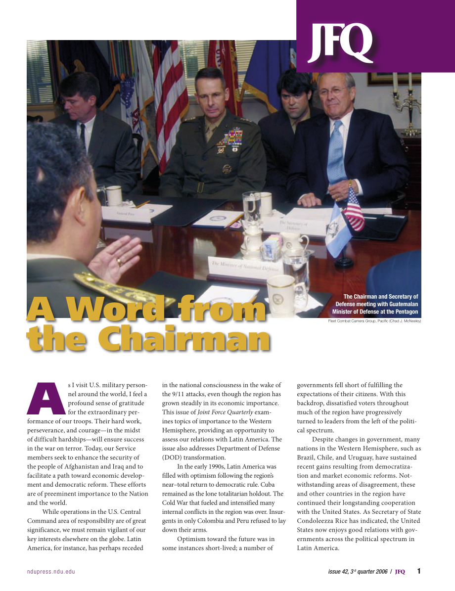 联合部队季刊 JFQ-42.pdf_第3页