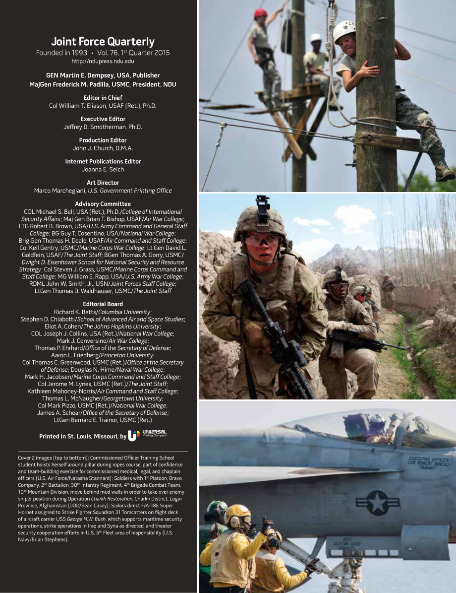 联合部队季刊 JFQ-76.pdf_第2页