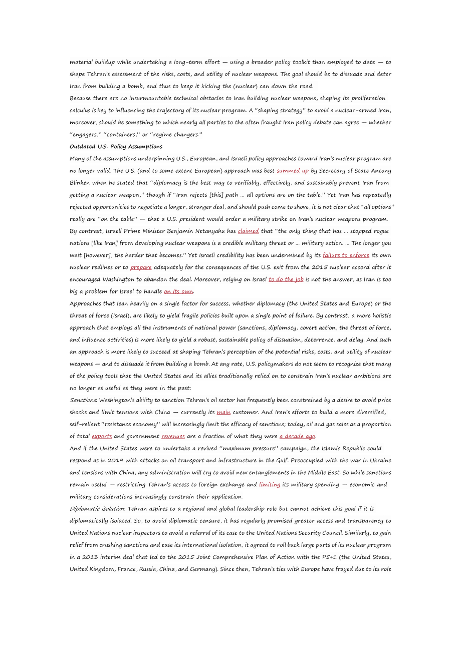 美国失败的伊朗核政策： 是调整方向的时候了_第2页